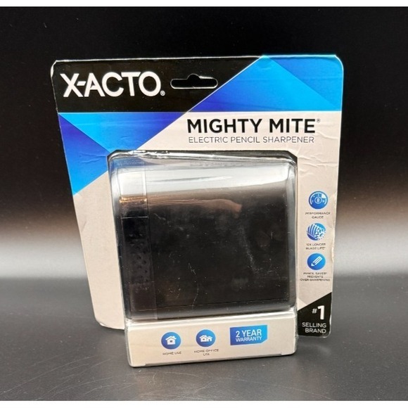 X-ACTO Other - Pencil Sharpener, Mighty Mite Electric Pencil Sharpener, With Pencil Saver-NEW!